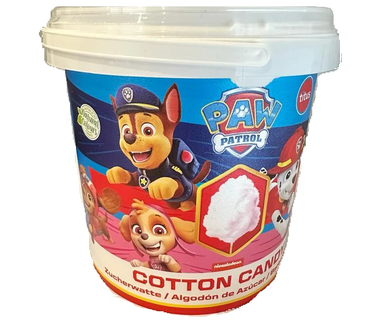 12x Lb Paw Patrol Cotton Candy 50gr