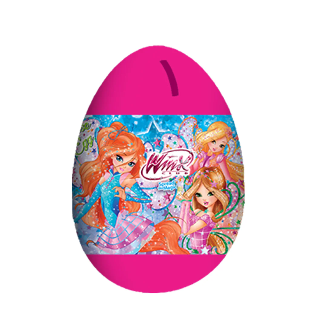 72x Lb Winx Surprise Egg With Candies 11.5cm