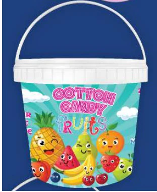 12x Lb Fruits Cotton Candy