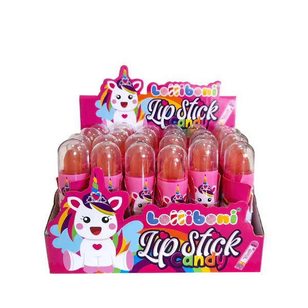 24x Lb Unicorn Lipstick Candy 5gr
