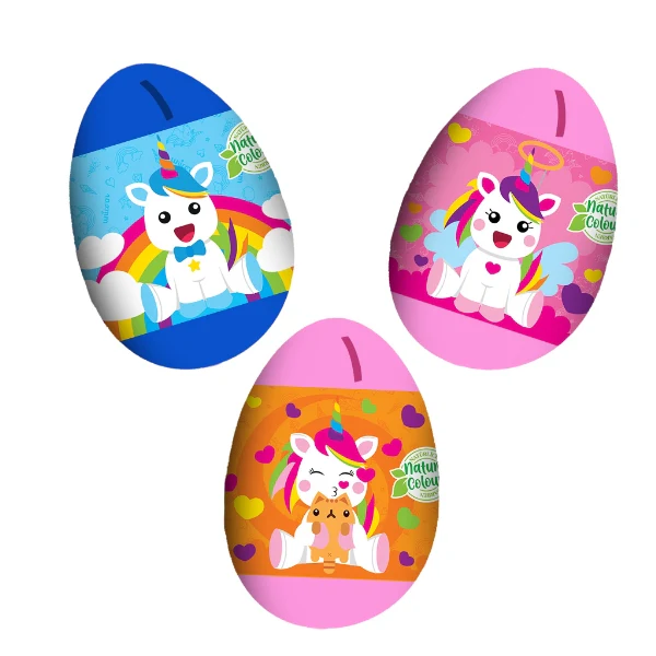 72x Lb Unicorn Suprises Egg 11.5cm 72