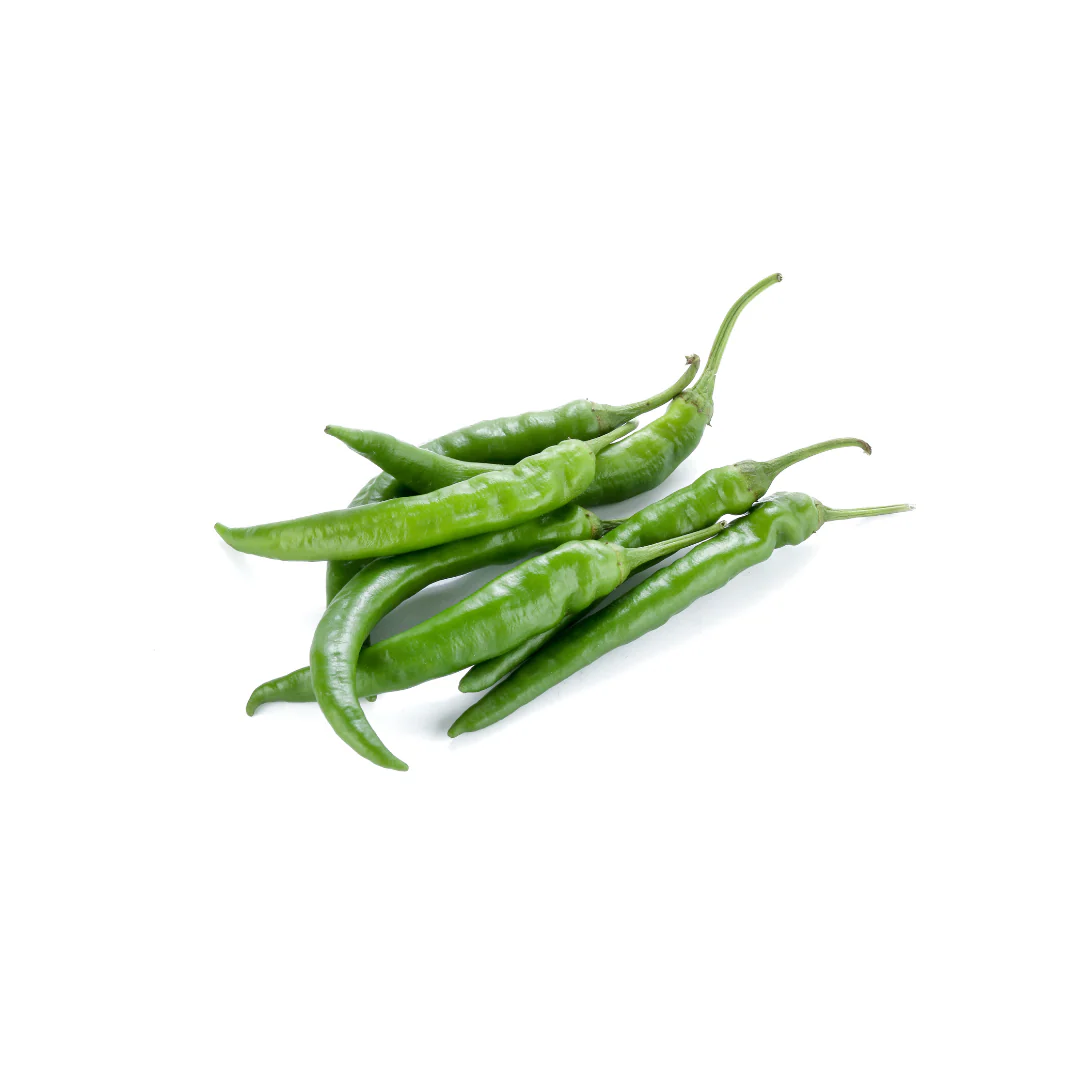 Long Chillies Green - Dutch/Moraccan 3kg