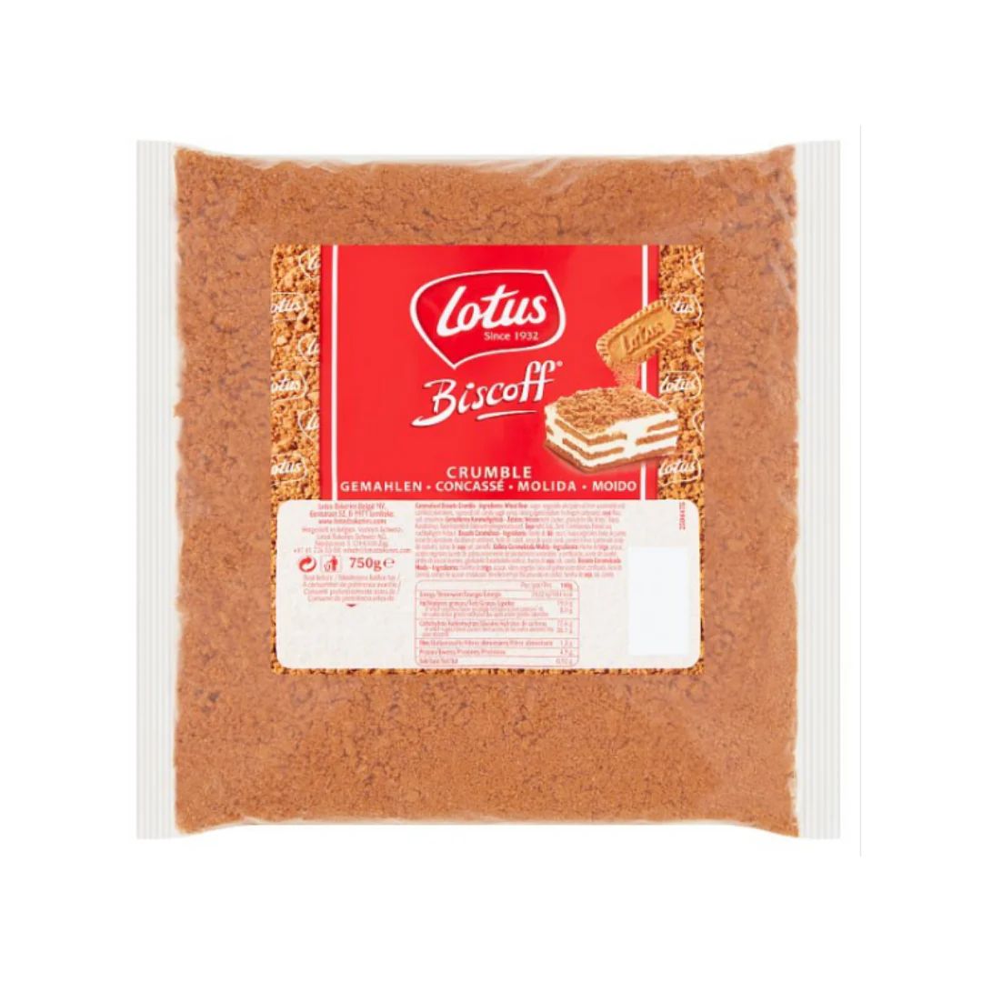 Lotus Biscoff Crumble 750g x Case of 8