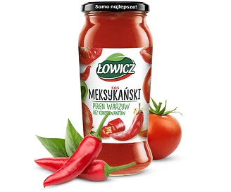 6x Lowicz Sos Meksikansky 500g