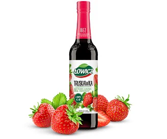6x Lowicz Strawbery Syrup 400ml