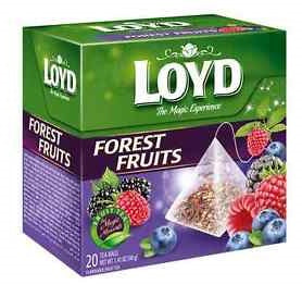 10x Loyd Forest Fruits Tea 40g