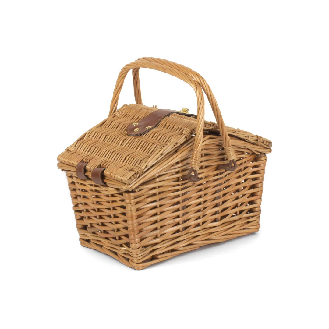 Light Steamed Swing Handle Hamper