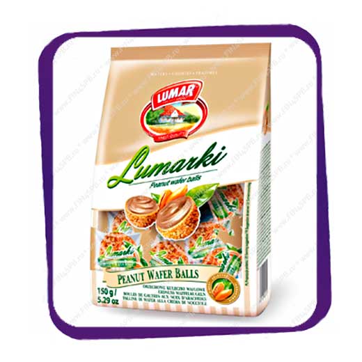 10x Lumarki Peanut Wafer Balls 120gr