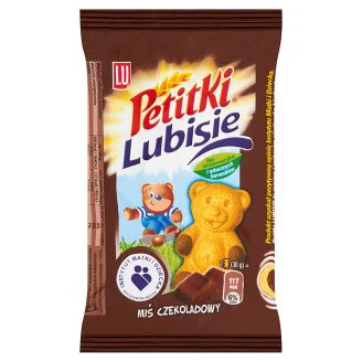 24x Lu Petitki Lubisie Czekoladowy 30g