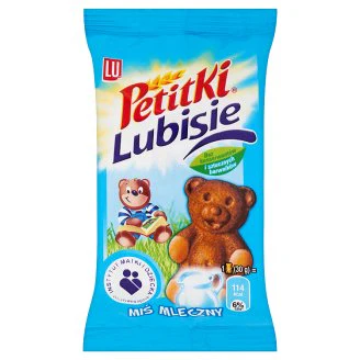 24x Lu Petitki Lubisie Mlecznym 30g