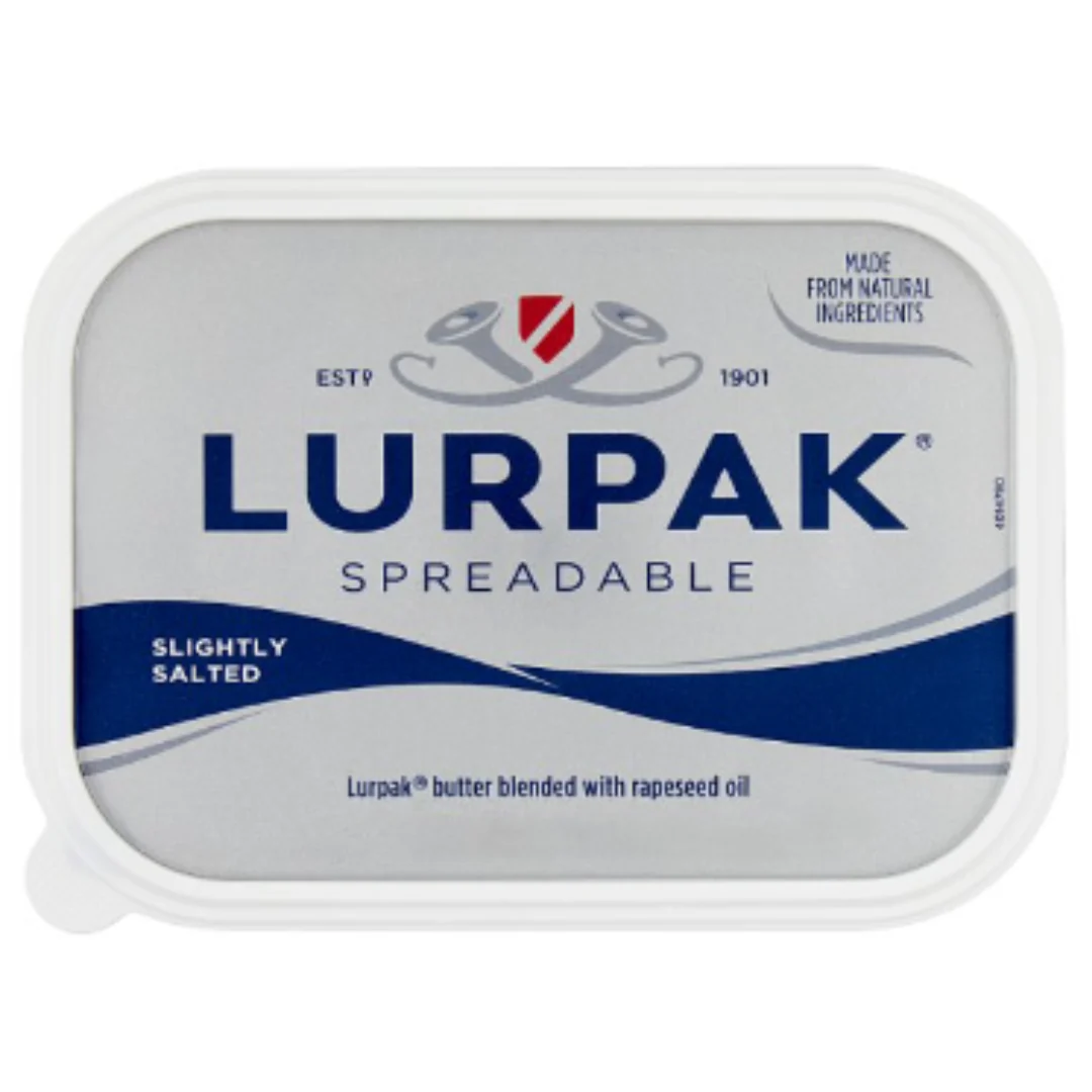 Lurpak Slightly Salted Spreadable Blend of Butter and Rapeseed Oil 1kg x 1