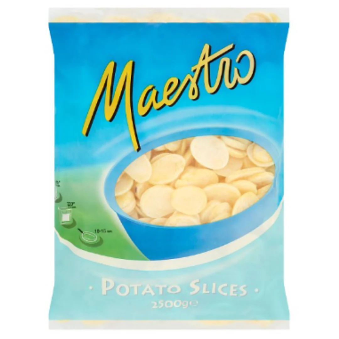 Maestro Potato Slices 2500g x 1 Pack