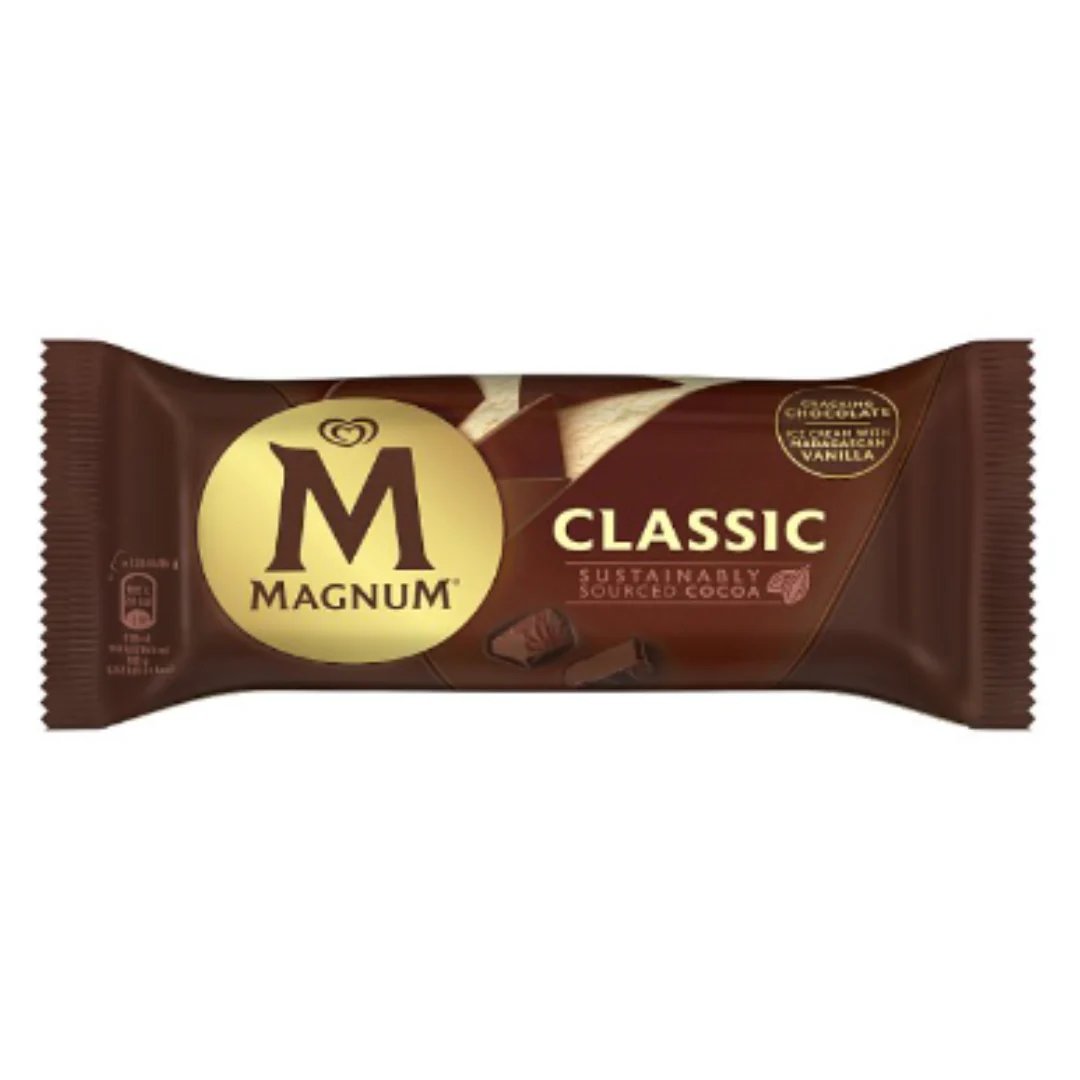 Magnum Classic Ice Cream Chocolate 110ml x 20 Units
