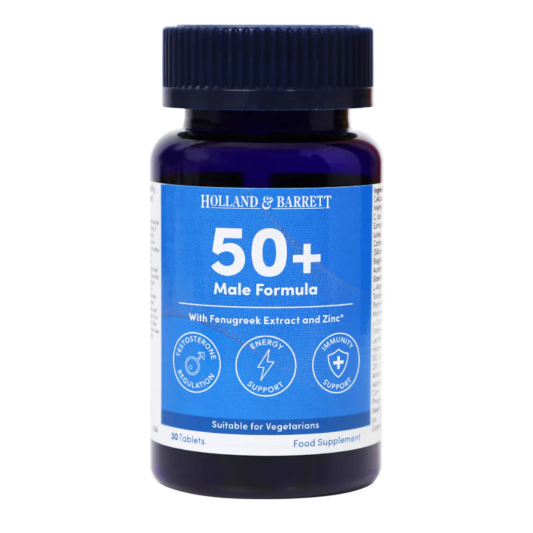 Holland & Barrett Male Multi 50+ 30 Tablets