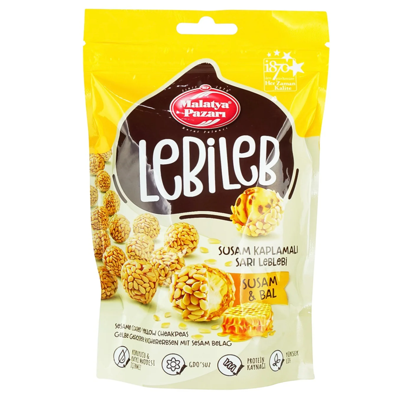 12x Mp Sesame Coated Yellow Chickpeas