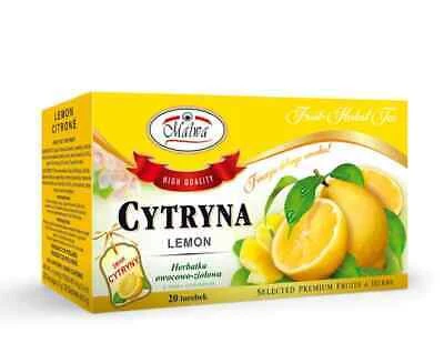 12x Malwa Cytryna (Lemon) Tea 40gr