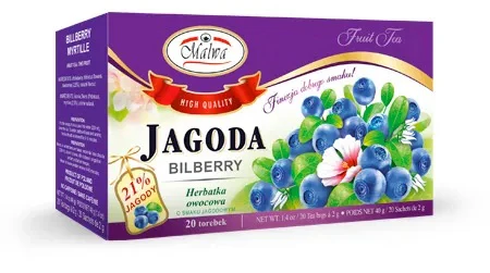 12x Malwa Jagodowa (Berry) Tea 40gr