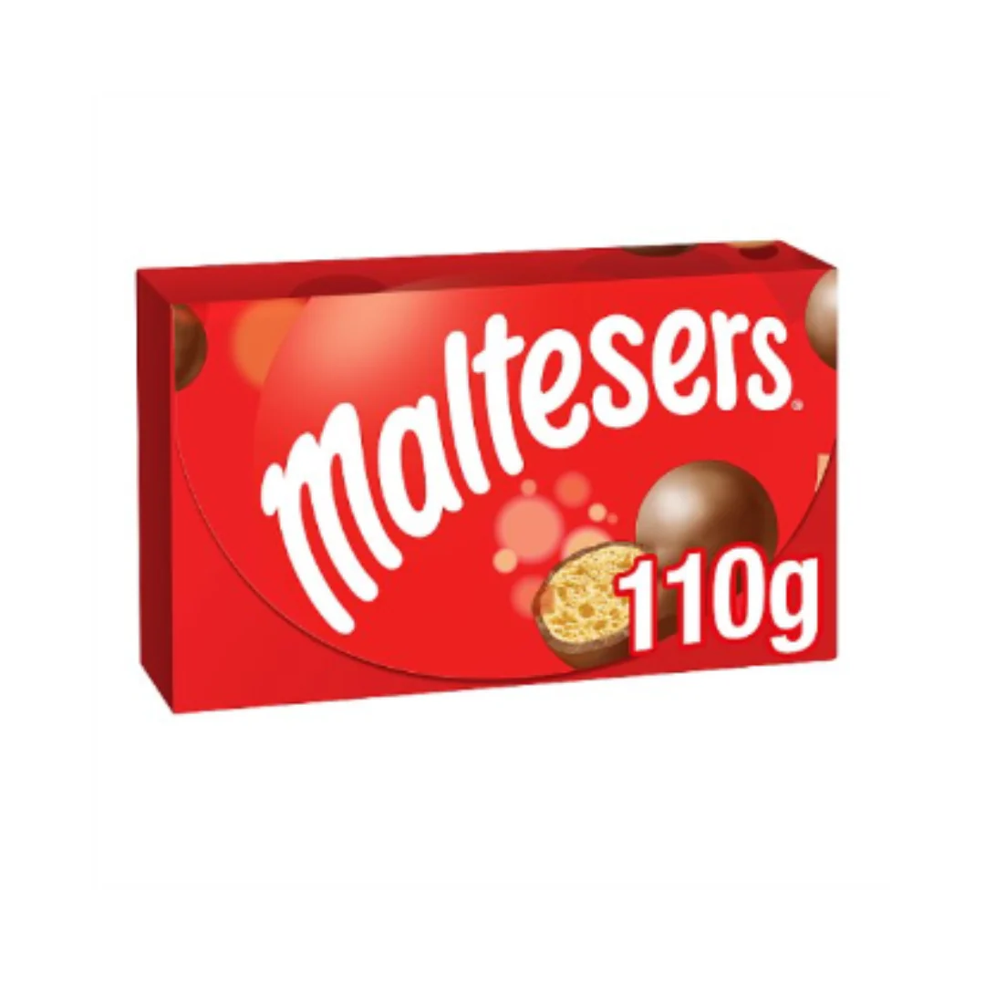 Maltesers Chocolate Box 110g x Case of 16