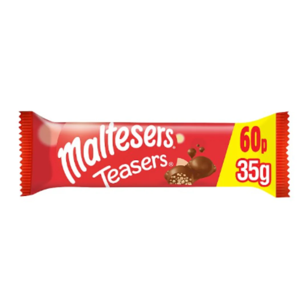 Maltesers Teasers Chocolate Bar 35g x Case of 24