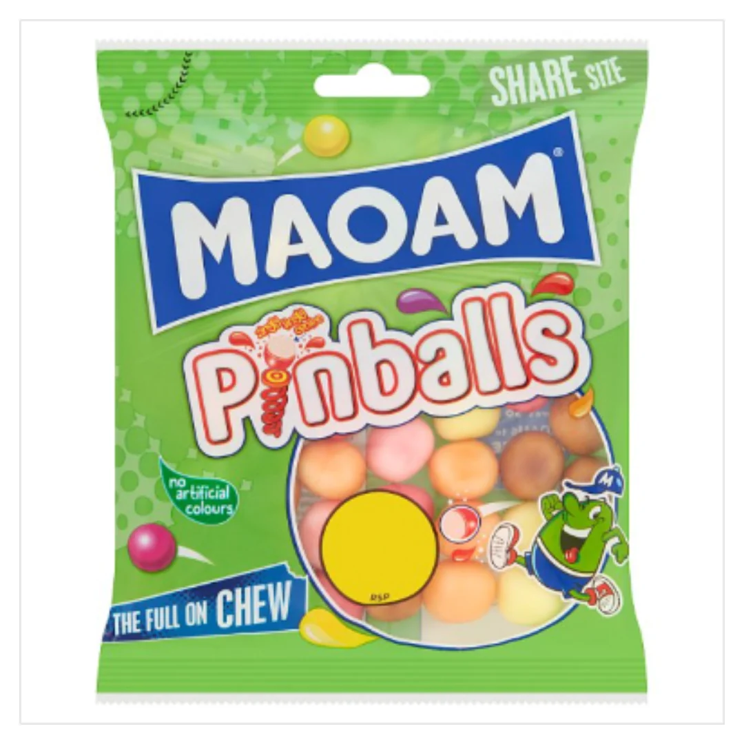 MAOAM Pinballs 140g x Case of 14