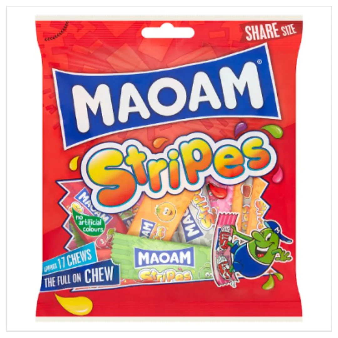 MAOAM Stripes 140g x Case of 12