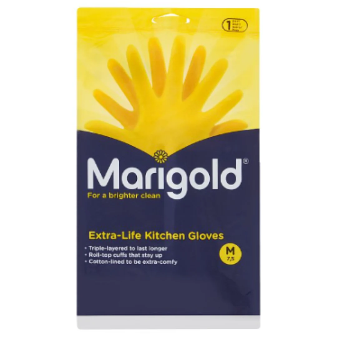 Marigold Extra-Life Kitchen Gloves M 7,5 1 Pair x Case of 72