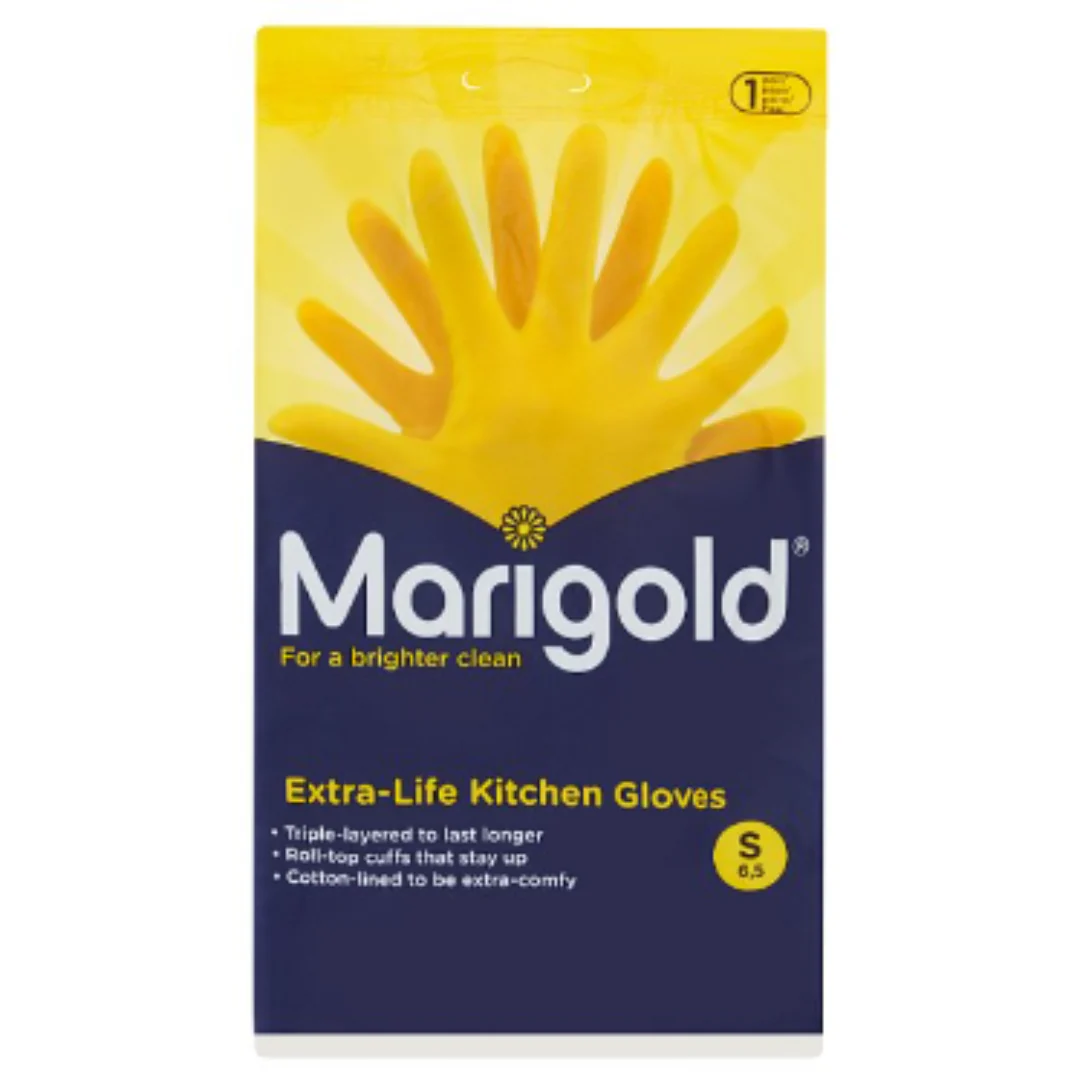 Marigold Extra-Life Kitchen Gloves S x Case of 6