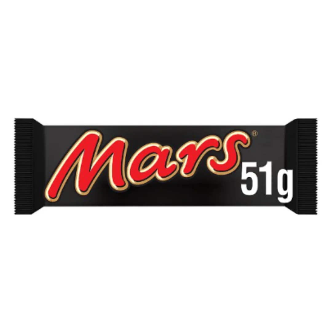 Mars Chocolate Bar 51g x Case of 48