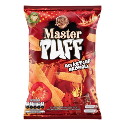 16x Master Puff Aci Ketcap Cesnili Misir Cipsi 90gr