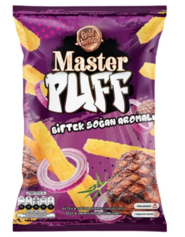 16x Gh Master Puff Beef & Onion Corn Chips