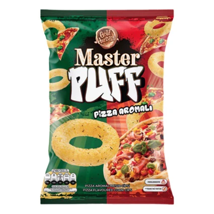 16x Master Puff Pizza Cesnili Misir Cipsi 90gr