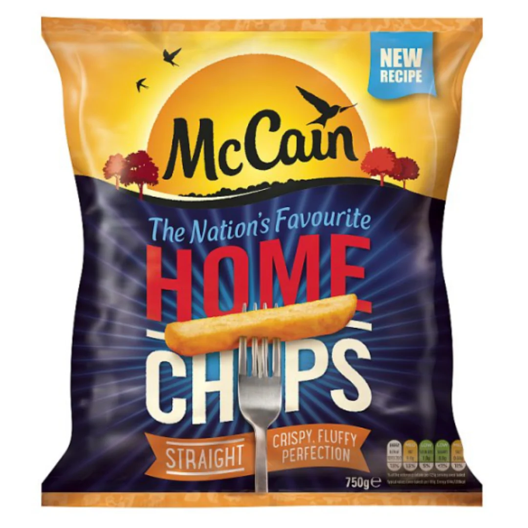 McCain Home Chips Straight 750g x 15 Packs