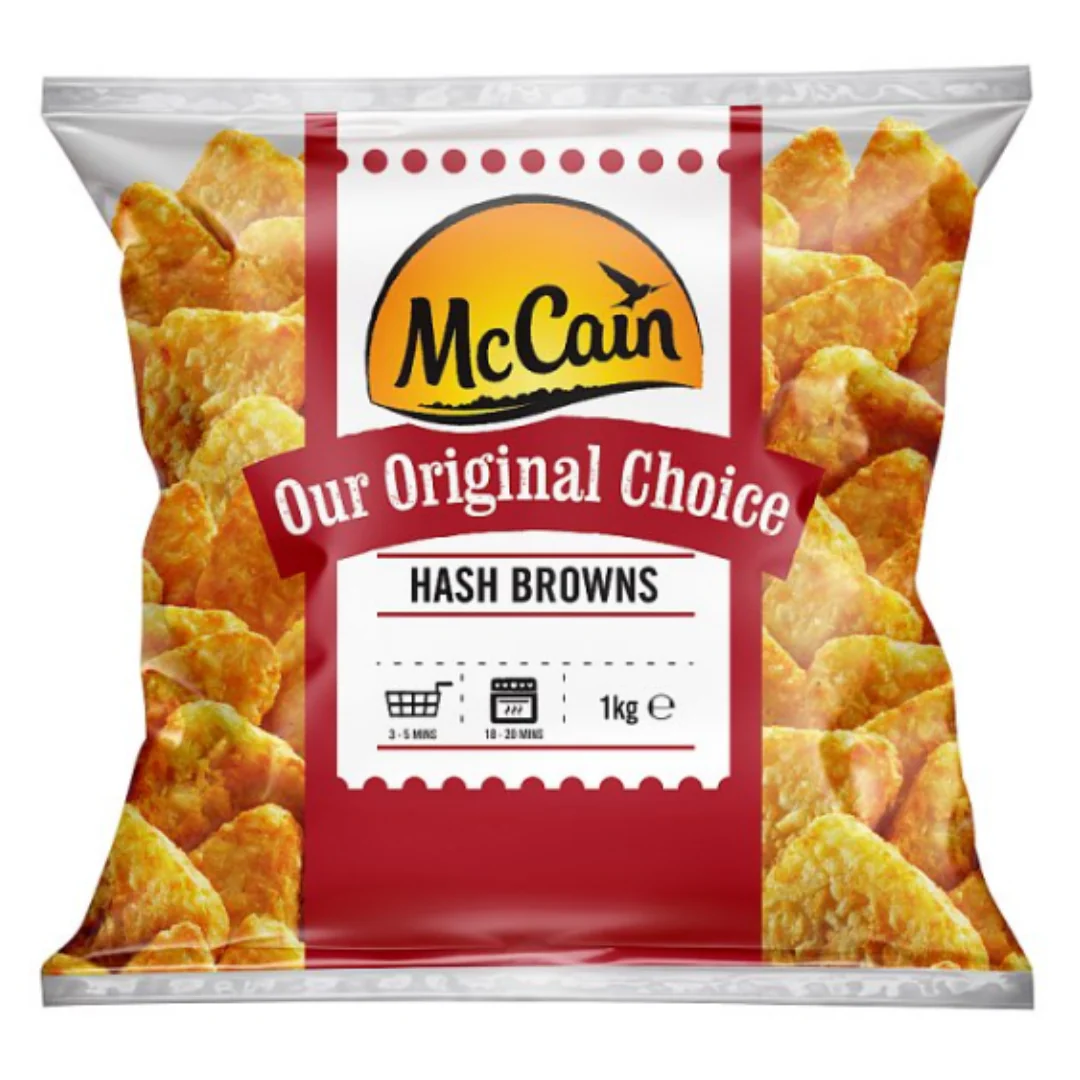 McCain Our Original Choice Hash Browns 1kg x 1 Pack