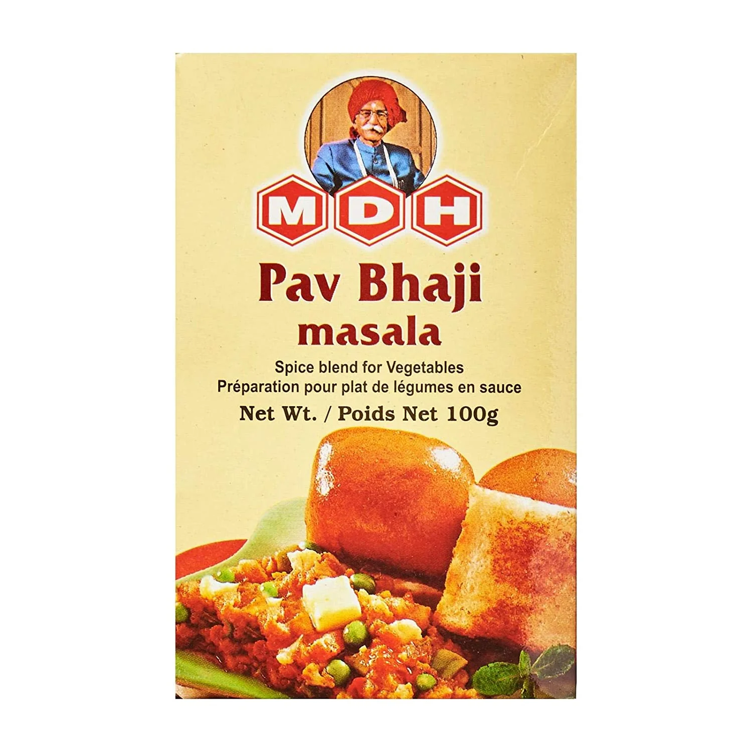 MDH Pav Bhaji Masala 100g x 6 pack