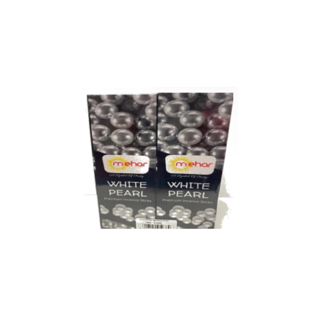 Mehar Agarbatti - White Pearl 100g x 6 pack