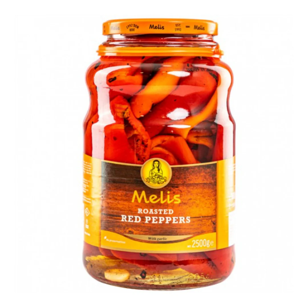 Melis Roasted Red Peppers (Kozlenmis Biber) 2650Gr