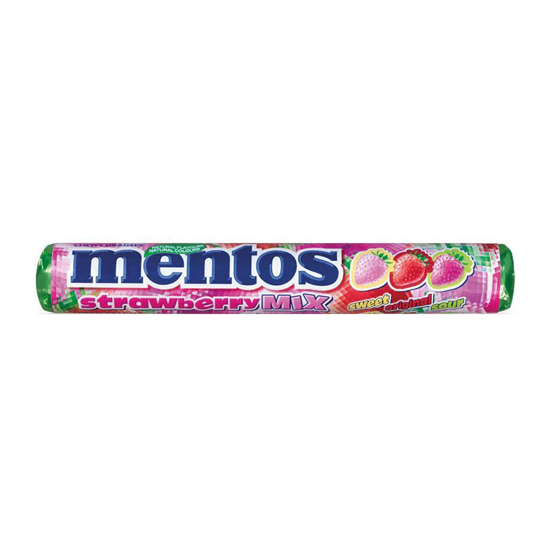 40x Mentos Strawberry Mix