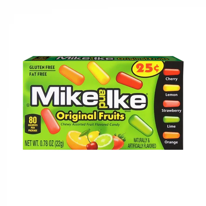 24x Us-Mike And Ike Original Fruits (Small)