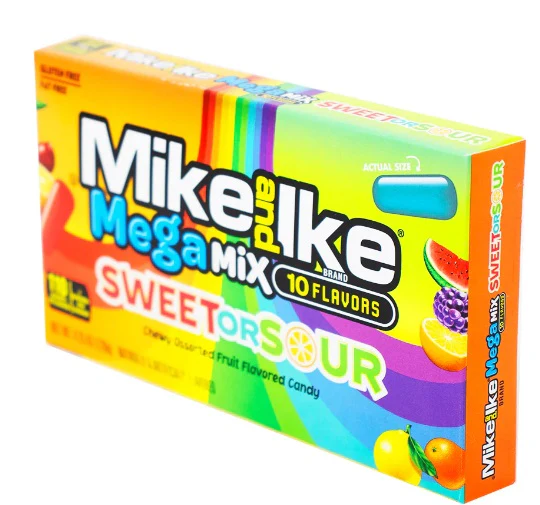 12x Us-Mike And Ike Sweet & Sour (Large)