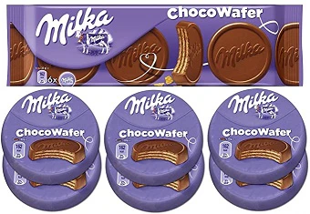 14x Milka Choco Wafer 150g