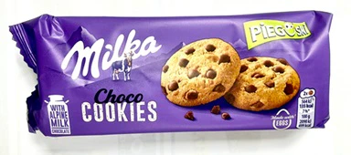 24x Milka Pieguski Choc Chip 135gr