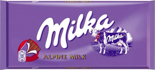 24x Milka Chocolate Alpine Milk 100g