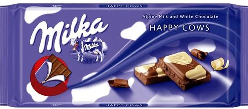 23x Milka Chocolate Happy Cows 100g