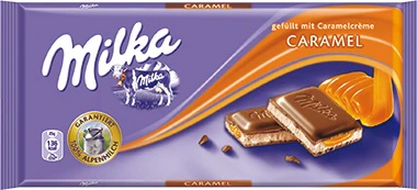 18x Milka Chocolate Caramel 100g