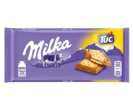 18x Milka Chocolate Tuc 87gr