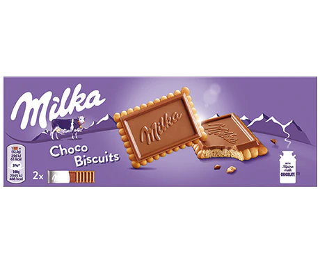 14x Milka Choco Biscuits 150gr