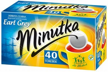12x Minutka Earl Grey 40 Torebek 56g