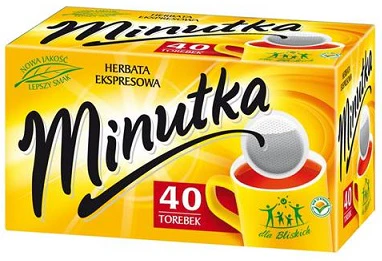 12x Minutka Herbata Czarna 56g