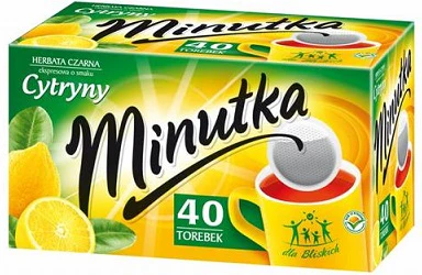 12x Minutka Cytryny 40 Torebek 56g