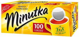 5x Minutka Black Tea 100 Torebek 140g